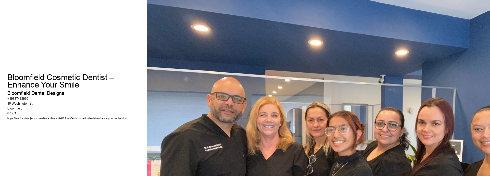 Bloomfield Cosmetic Dentist – Enhance Your Smile