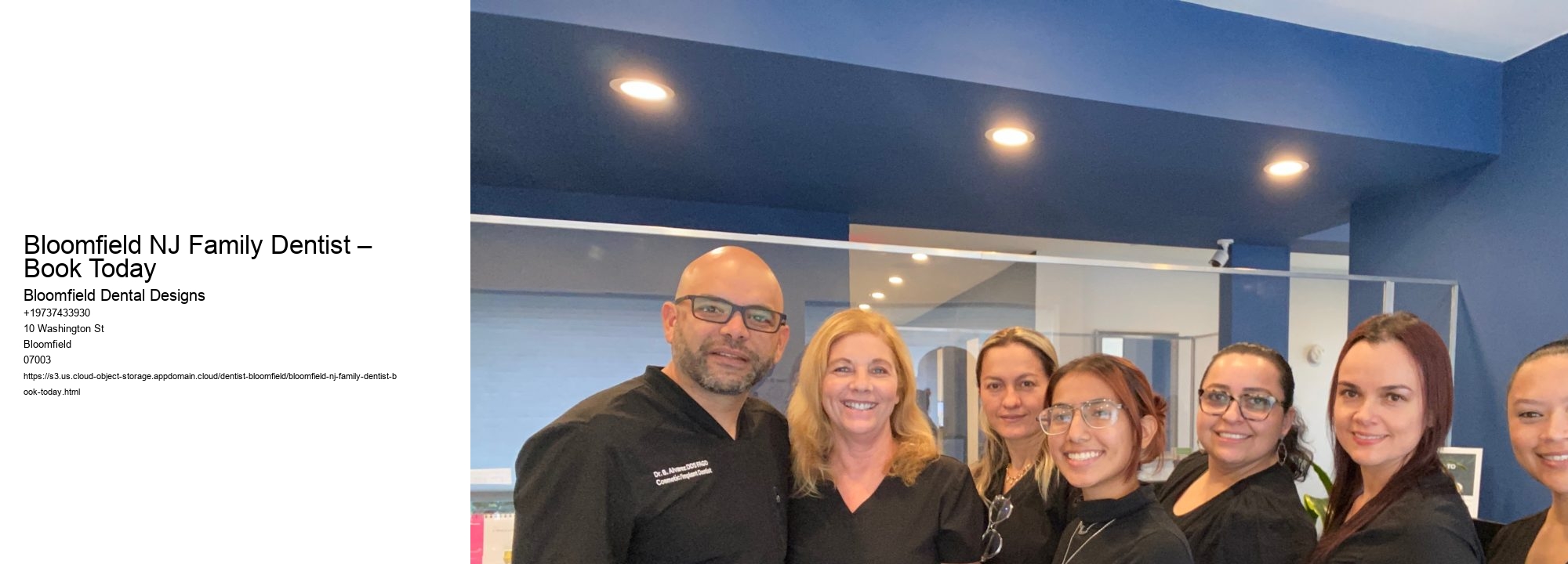 Bloomfield NJ Family Dentist – Book Today